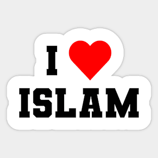 I Love Islam Sticker